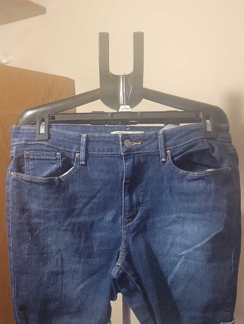 Signature by Levi Strauss Indigo Jean Shorts